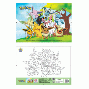 จิ๊กซอว์ Pokémon 54 ชิ้น โปเกมอนวิวัฒนาการ